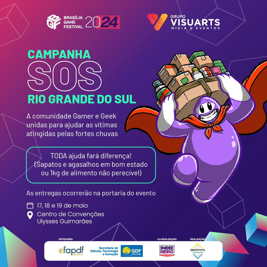 Campanha SOS Rio Grande do Sul